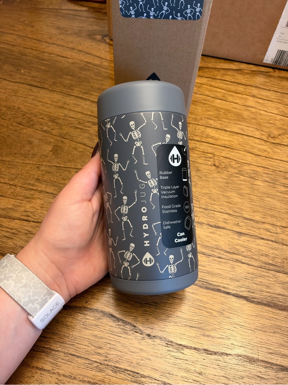 HydroJug Dead Serious 12oz Slim Can Cooler